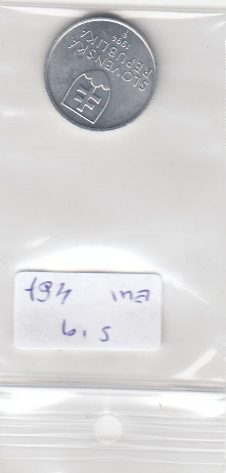 S19-EU1-0487 Slovakia 20 Haleru 1994   KM18 UNC