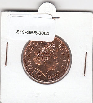 S19-GBR-0004-M02 United Kingdom 2 Pence UNC 1998 KM987a   Bronze