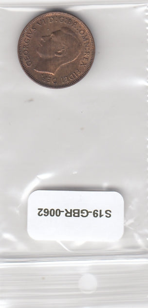 S19-GBR-0062 United Kingdom Farthing XF/UNC 1951