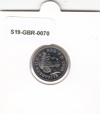 S19-GBR-0070 United Kingdom 5 Pence BU 1999 KM988   Only 136.696 Minted