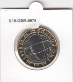 S19-GBR-0075 United Kingdom 2 Pounds BU 1999 KM999   Only 136.696 Minted