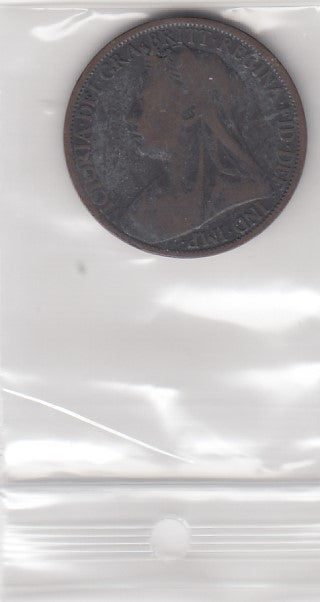 S19-GBR-0081 United Kingdom 1 Penny VF+ 1899 KM789
