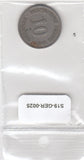 S19-GER-0025 Germany 10 Pfennig 1901 A KM12 VF