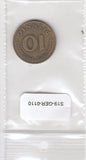 S19-GER-0110 Germany 10 Pfennig 1949 D   FI/VF