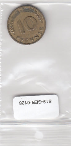 S19-GER-0128 Germany 10 Pfennig 1949 G   FI/VF