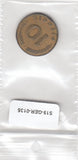 S19-GER-0135 Germany 10 Pfennig 1949 J   FI/VF