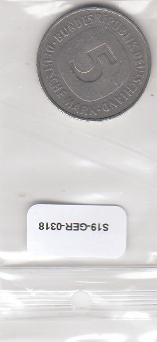 S19-GER-0318 Germany 5 Mark 1975 J   VF