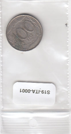 S19-ITA-0001 Italië 100 lire 1993     VF