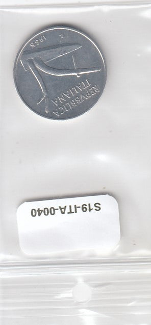 S19-ITA-0040-M04 Italy 10 Lire 1968  KM93 CQ