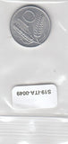 S19-ITA-0049-M02 Italy 10 Lire 1972  KM93 CQ