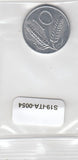 S19-ITA-0054-M01 Italy 10 Lire 1989  KM93 CQ