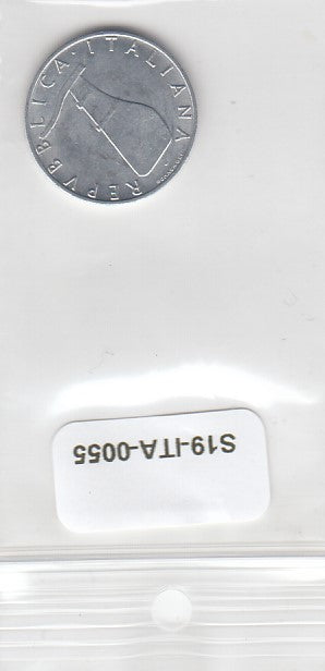 S19-ITA-0055-M05 Italië 5 Lire 1981 KM92 CQ