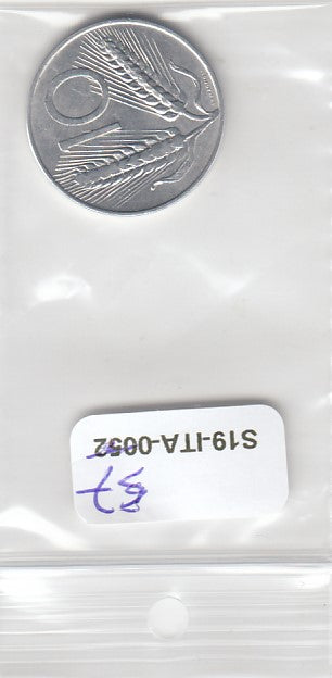 S19-ITA-0057-M01 Italy 10 Lire 1974  KM93 CQ