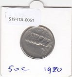 S19-ITA-0061 Italy 50 Centesimi 1920  KM61 VF