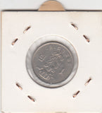 S19-MAS-01149 België 1 franc 1967  KM# 143 VF Legende in Nederlands - 'BELGIË'