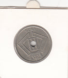 S19-MAS-01312 België 25 centimes 1939   KM# 114 VF Legende - 'BELGIQUE - BELGIË'