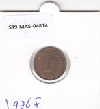 S19-MAS-04814 Duitsland 1 pfennig 1976 F KM# 105 VF