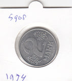 S19-MAS-05908 Duitsland - DDR 2 mark 1974  KM# 48 UNC
