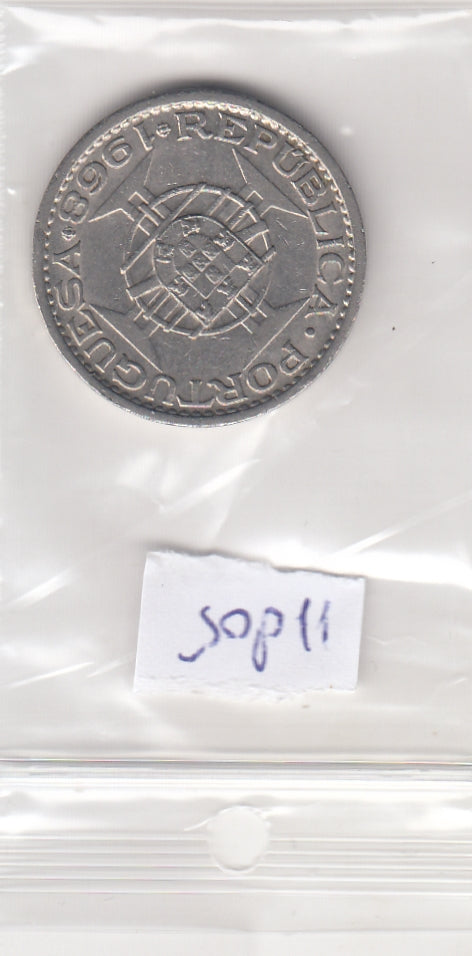 S19-MAS-11805 Macau 1 pataca 1968  KM# 6 XF