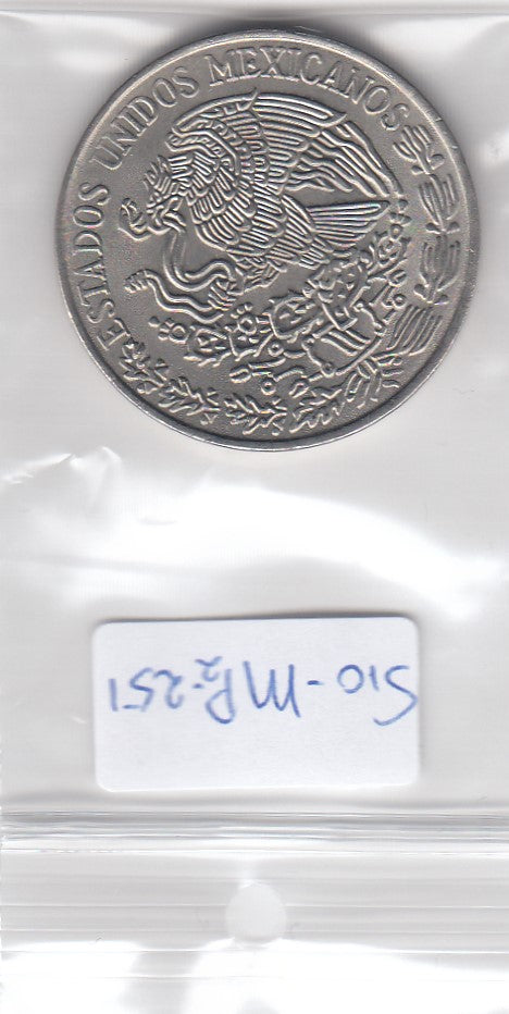 S19-MAS-12425 Mexico 5 pesos 1976 KM# 472 UNC smalle datum