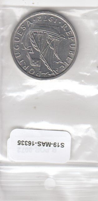 S19-MAS-16335 Portugal 10 escudos 1972  KM# 600 UNC