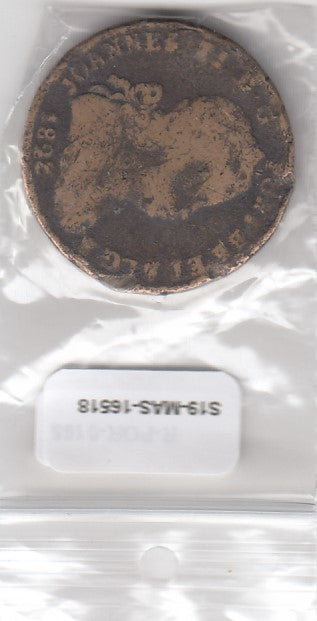 S19-MAS-16518 Portugal 40 reis 1822  KM# 370 VG/FI