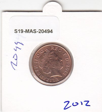 S19-MAS-20494 Verenigd Koninkrijk 1 penny 2012  KM# 1107 VF