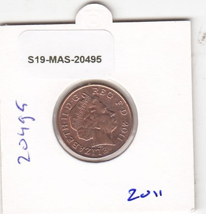 S19-MAS-20495 Verenigd Koninkrijk 1 penny 2011  KM# 1107 XF
