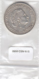 S19-NED-0050 Netherlands 2 1/2 Gukden VF+ 1959 KM184   zilver