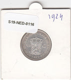 S19-NED-0116 Netherlands 1/2 Gulden VF 1929 KM160   Type-1
