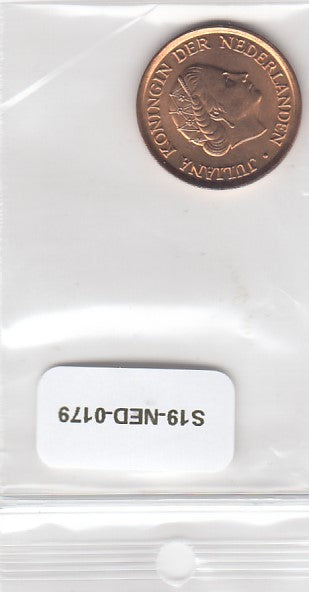 S19-NED-0179 Netherlands 5 Cents FDC 1980 KM181