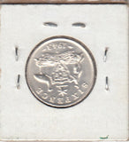 S19-OCE-0020 Australia 6 Pence 1943 D KM38 UNC Zilver