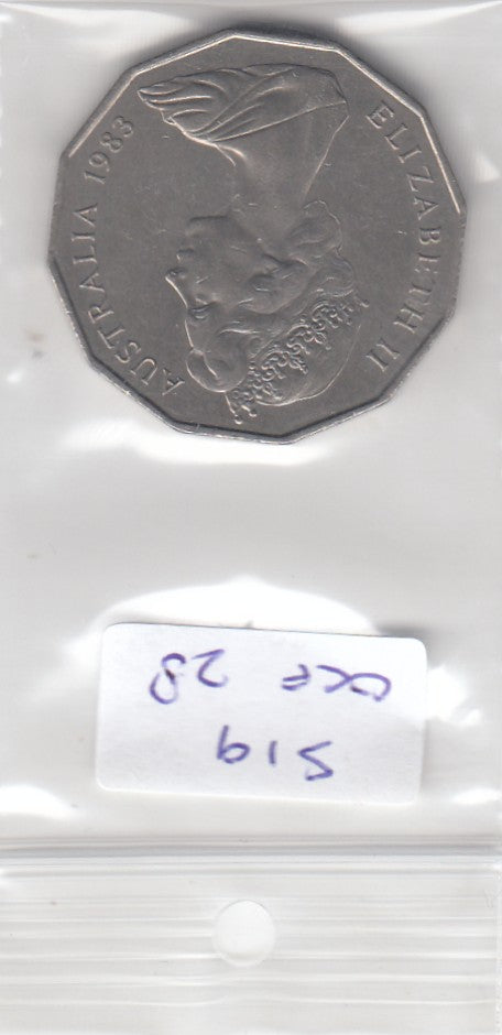 S19-OCE-0028 Australië 50 Cent 1983 KM68 ZFR/PR