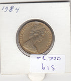 S19-OCE-0030 Australia 1 Dollar 1984  KM77 XF
