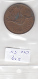 S19-OCE-0055 Australia 1 Penny 1945 P KM36 VF no dot KG
