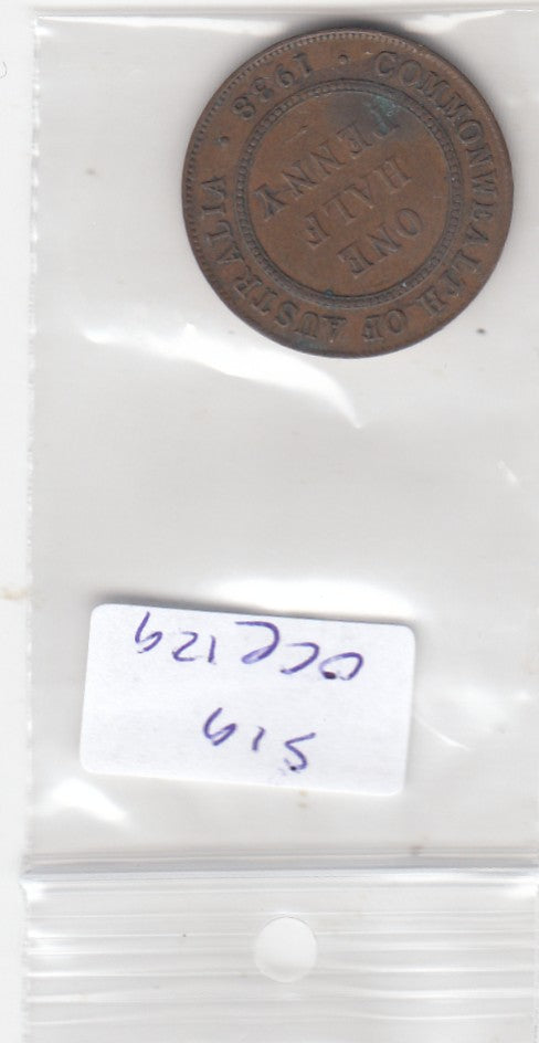 S19-OCE-0129 Australië 1/2 Penny 1938 KM22 ZG