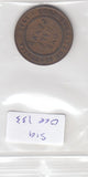 S19-OCE-0133 Australia 1/2  Penny 1938  KM22 VF