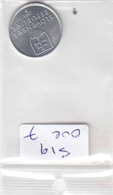 S19-OVE-0007 Slovakia 10 haleru 2001   KM18 UNC
