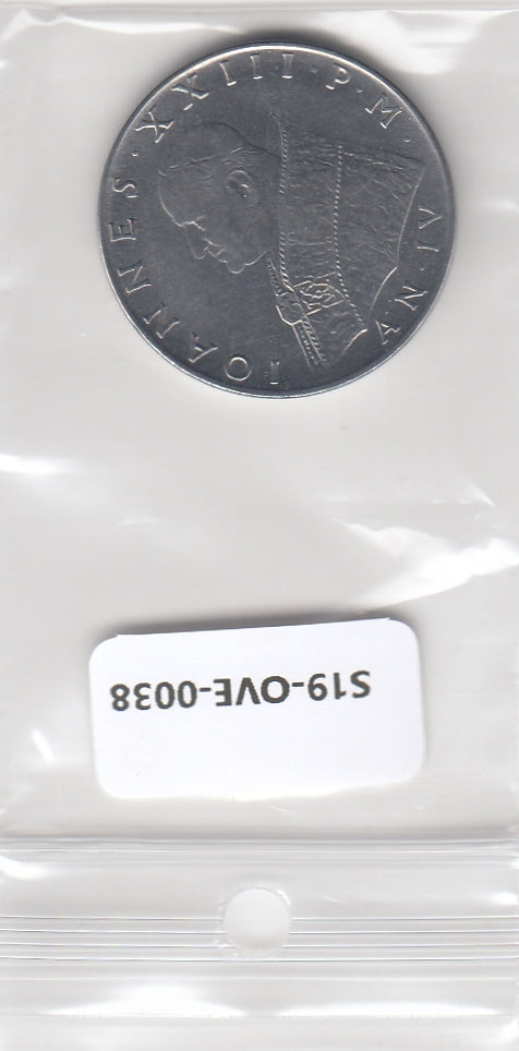 S19-OVE-0038 Vaticaan 100 Lire 1962   KM64 VF