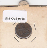 S19-OVE-0168 Belgium 1 centime 1845  KM1.1 FI/VF Waals