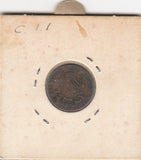 S19-OVE-0168 Belgium 1 centime 1845  KM1.1 FI/VF Waals