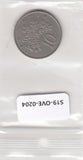 S19-OVE-0204-M21 Jamaica 10 cents 1969  KM47 VF