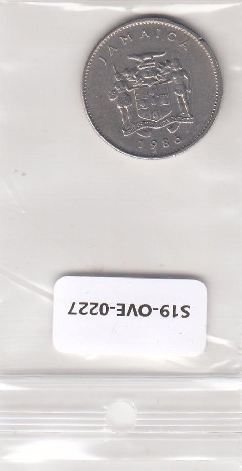 S19-OVE-0227 Jamaica 10 cents 1986  KM47 VF
