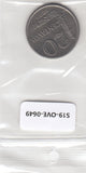 S19-OVE-0649 Brazil 20 Centavos 1970  KM579 VF+