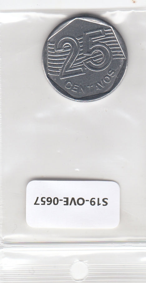 S19-OVE-0657 Brazil 25 Centavos 1994  KM634 XF