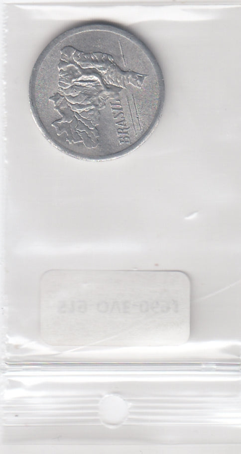 S19-OVE-0691 Brazil 10 Cruzeiros 1965  KM572 VF-