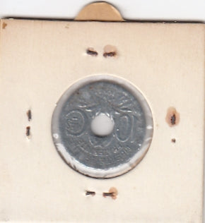 S19-OVE-0698 France 10 centimes 1941  KM896 FI Underlined+Dots