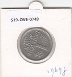 S19-OVE-0749 Germany 1 Mark 1969 J KM110 XF