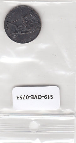 S19-OVE-0753 UK 1 Farthing 1912  KM808 XF