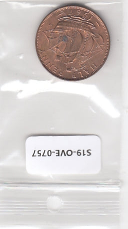 S19-OVE-0757 Uk  1/2 penny 1967  KM896 UNC